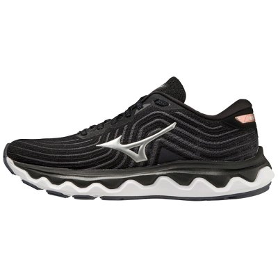 Zapatillas Para Correr Mizuno WAVE Horizon 6 Mujer Negros / Plateados / Naranjas - Chile M207NXDHBL